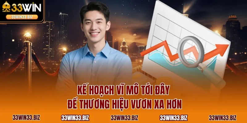 Kế hoạch vĩ mô tới đây để thương hiệu vươn xa hơn