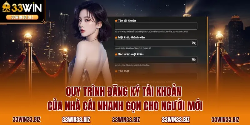 Quy trình đăng ký tài khoản của nhà cái nhanh gọn cho người mới