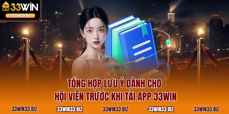 Tổng hợp lưu ý dành cho hội viên trước khi tải app 33WIN